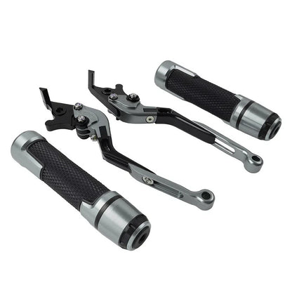 Folding Extendable Brake Clutch Levers Grip Set for Ducati Monster 659