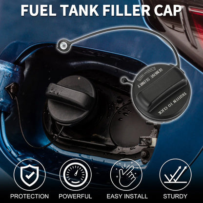 Gas Fuel Cap for Honda Odyssey (2005-2010) - Fuel Filler Cap in Black/White