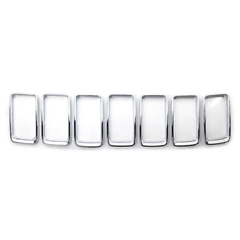 7 Pcs Front Grille Trim Cover for Jeep Grand Cherokee (2014-2016)