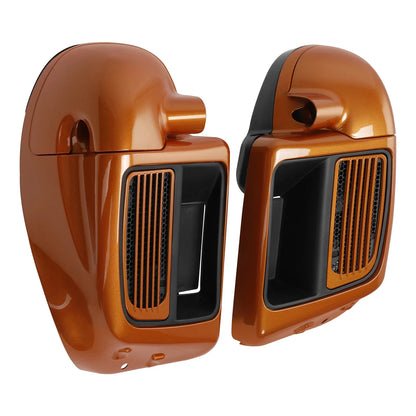 Vented Fairings for Harley Touring Road Glide (2014-2023) Amber Whiskey