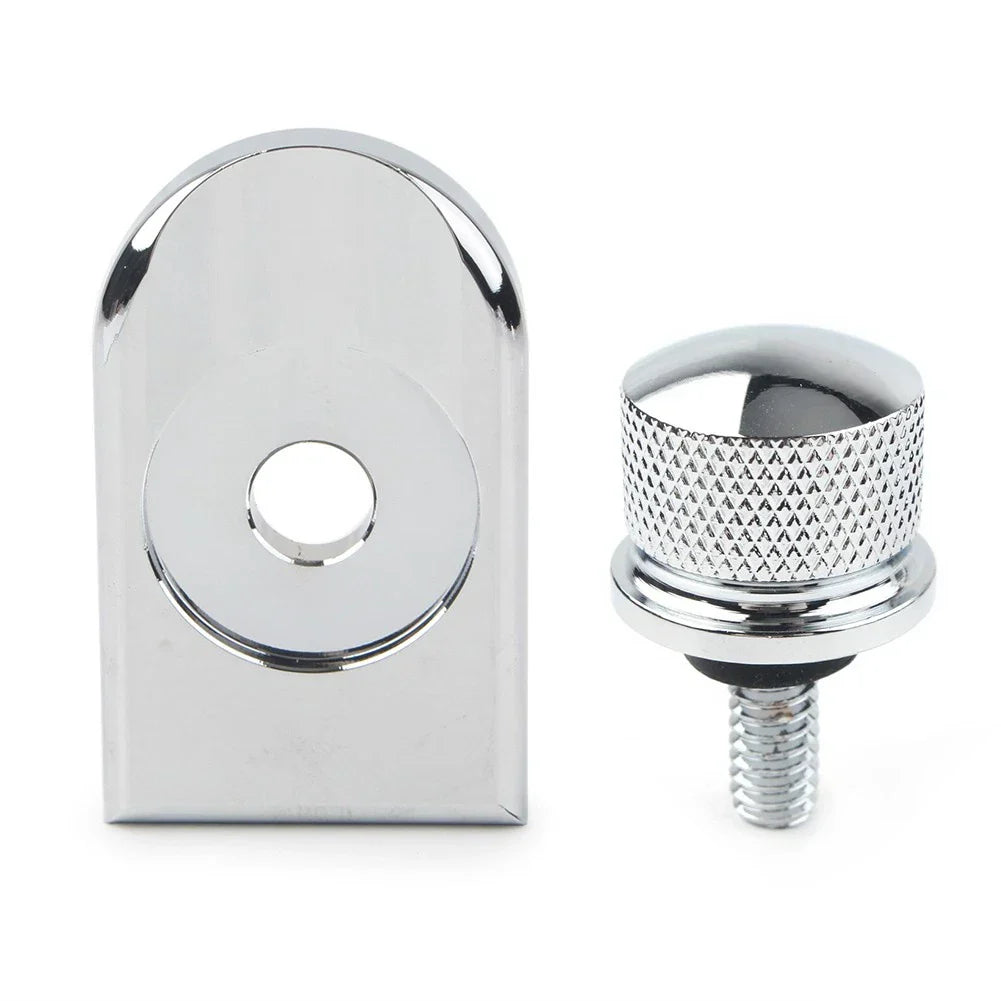 Rear Fender Seat Bolt Cover Chrome for Harley Touring (1996-2023)