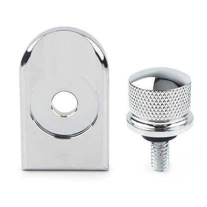 Rear Fender Seat Bolt Cover Chrome for Harley Touring (1996-2023)