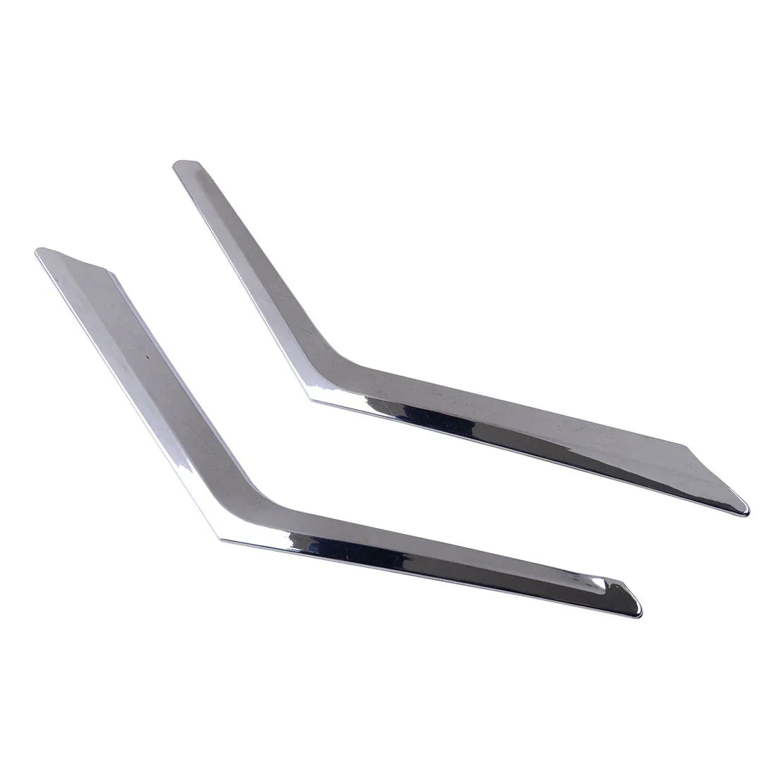 2 x Front Upper Grille for Nissan Rogue X-Trail T32 (2014-2016) Silver