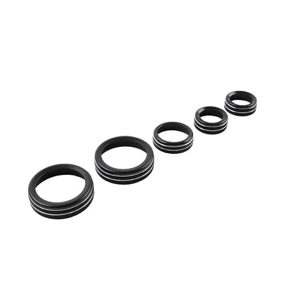 AC Headlight Switch Knob Ring for Ford Maverick (2022-2023) Black