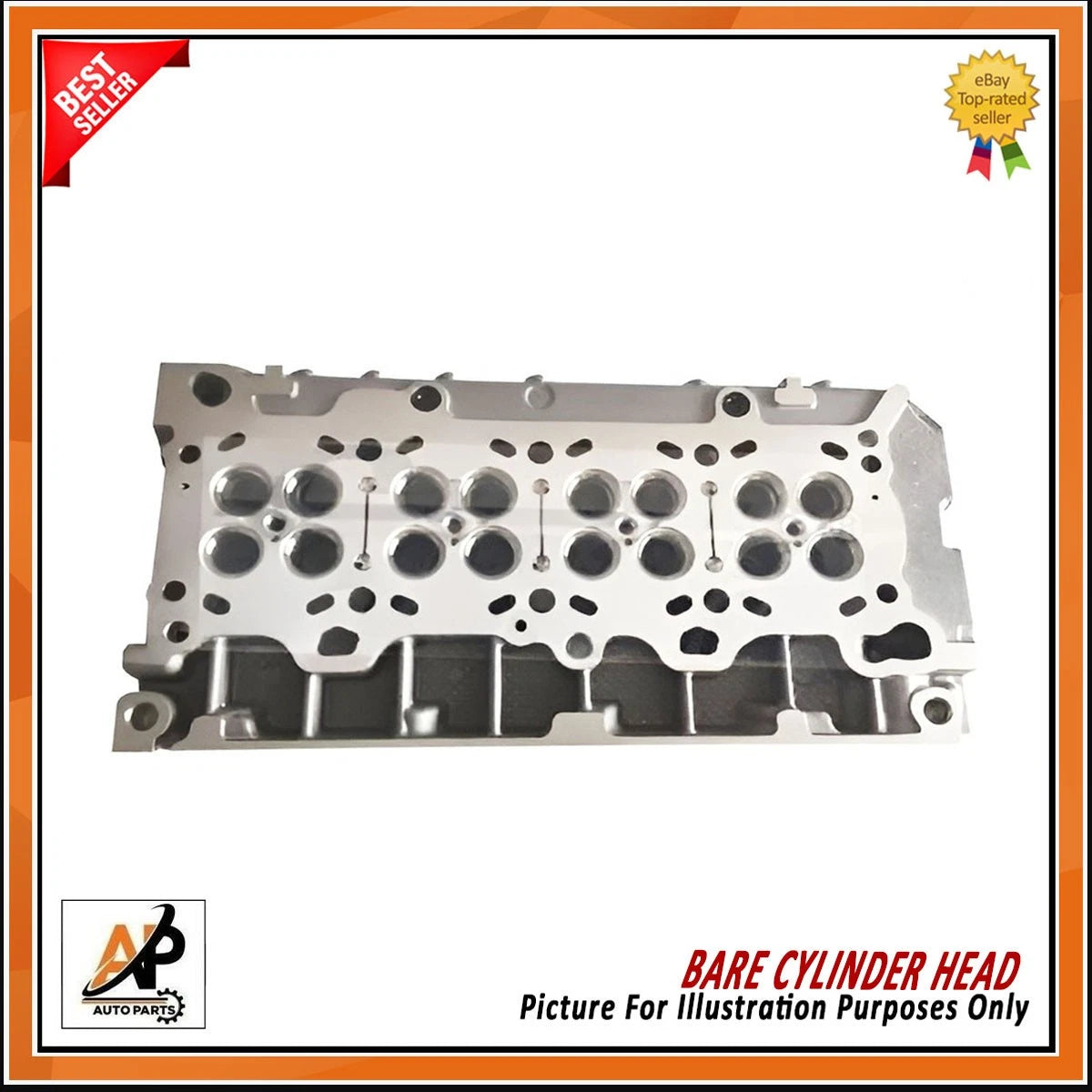 Bare Cylinder Head Replacement for Fiat Ducato 2.3 JTD (2006–2014)