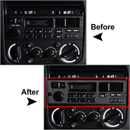Radio CD Panel Cover Trim for BMW 3 Series (1994-1996)