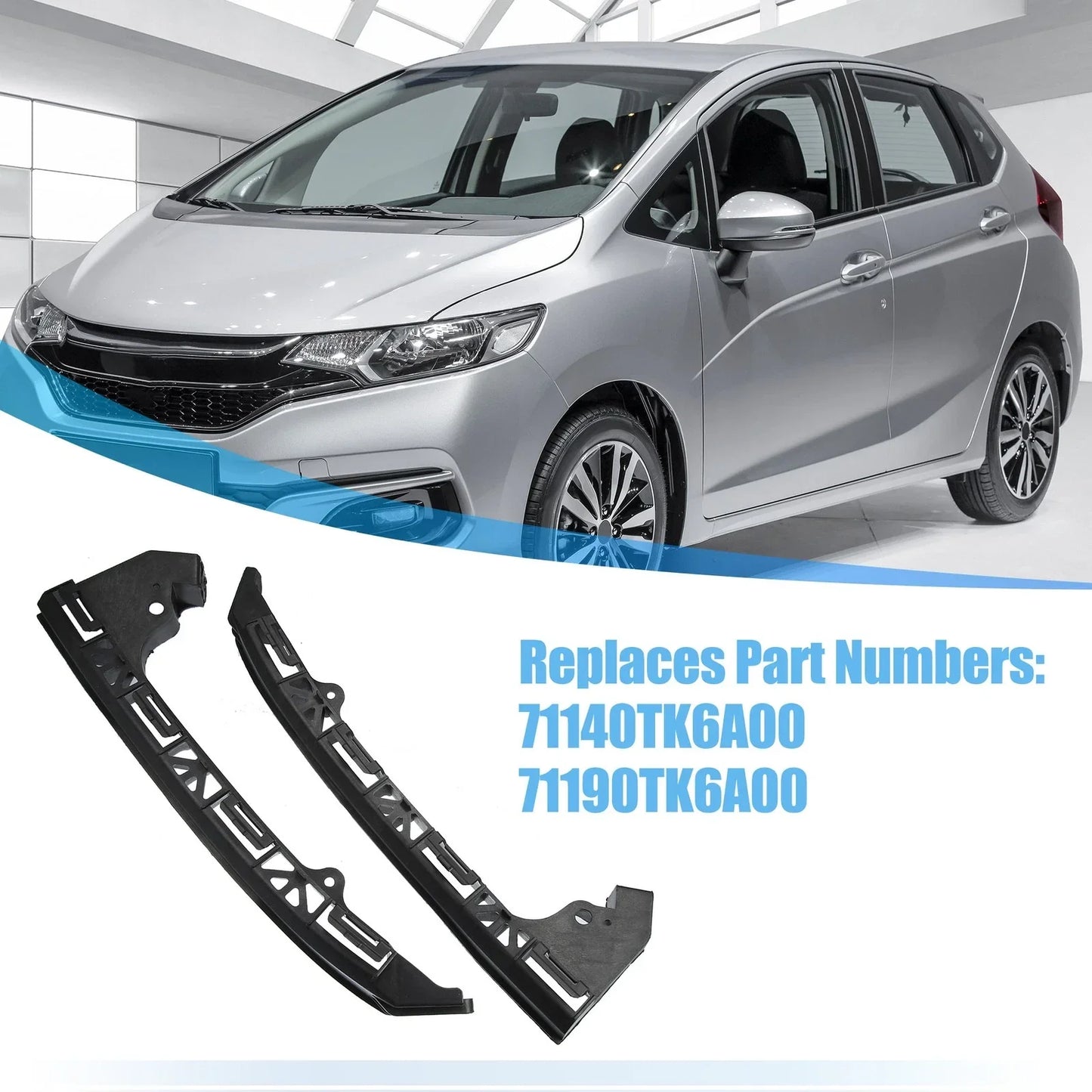 Front Bumper Bracket Set for Honda Fit (2009-2014) - 2 x Left & Right