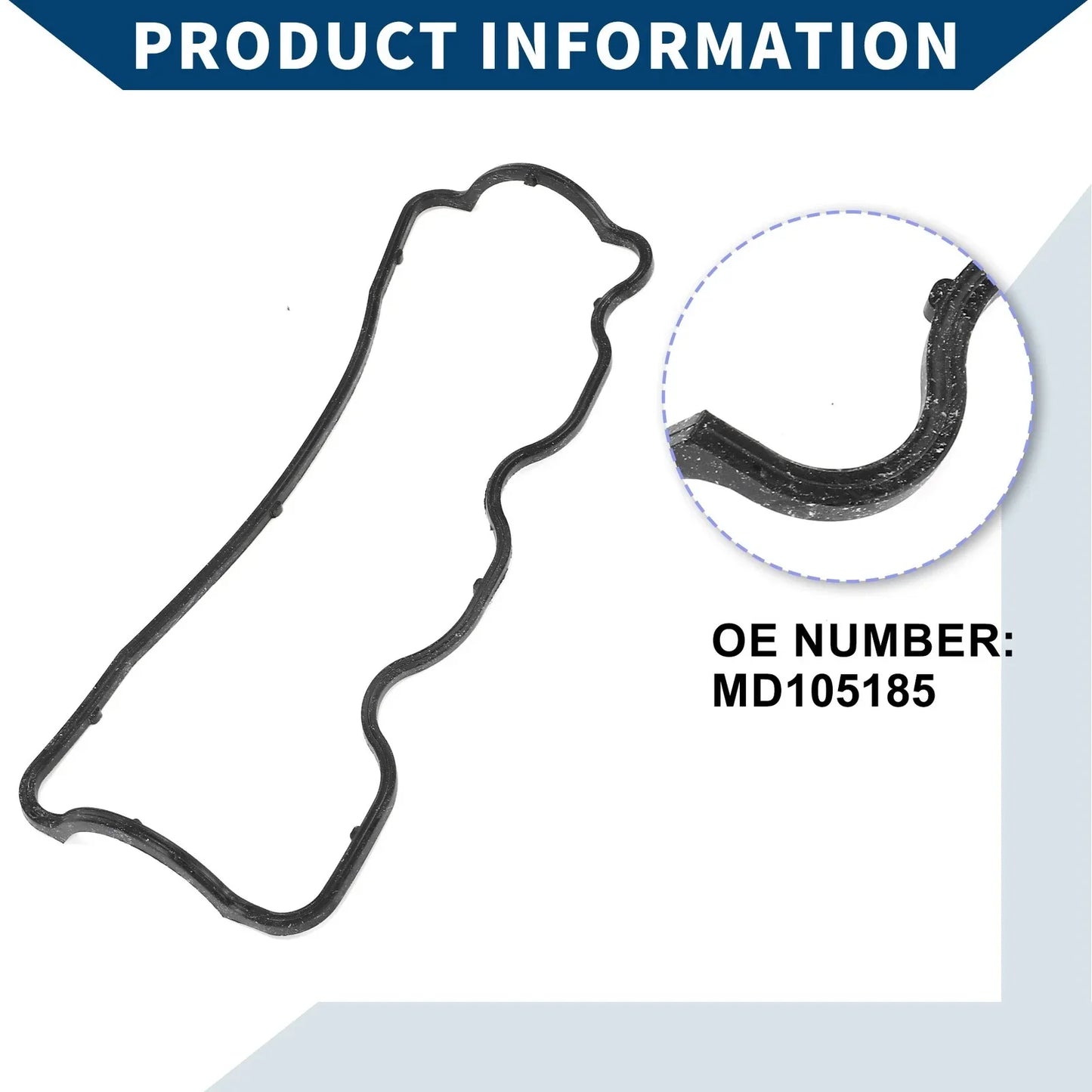 Valve Cover Gasket for Chrysler LE (MD105185)