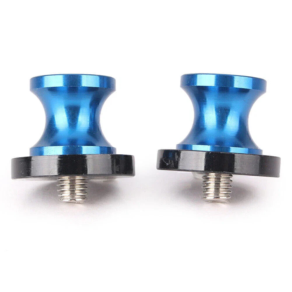 8mm CNC Swingarm Spools for BMW S1000RR, Kawasaki Z800, Z1000, ZX6R (2009-2014)