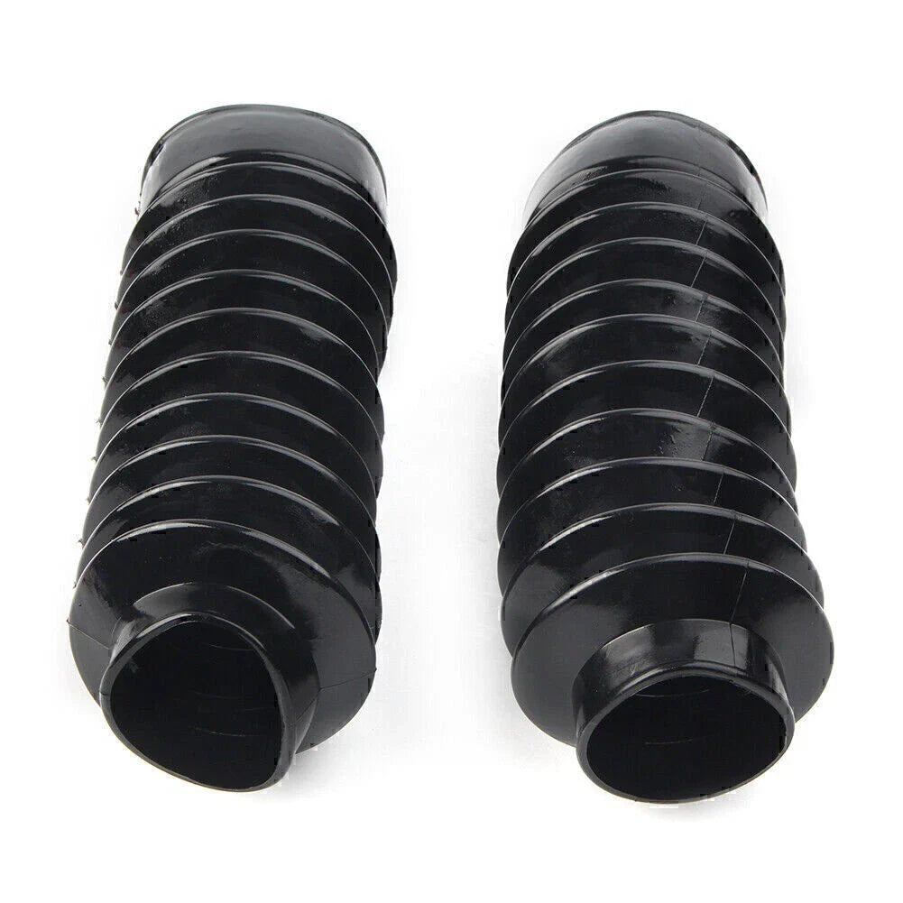 49mm Front Fork Gaiters Boots for Harley Dyna