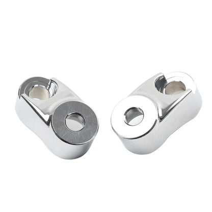 39MM 49MM Front Turn Signal Mount Bracket Relocation for Harley Dyna FXR (2006-2017)
