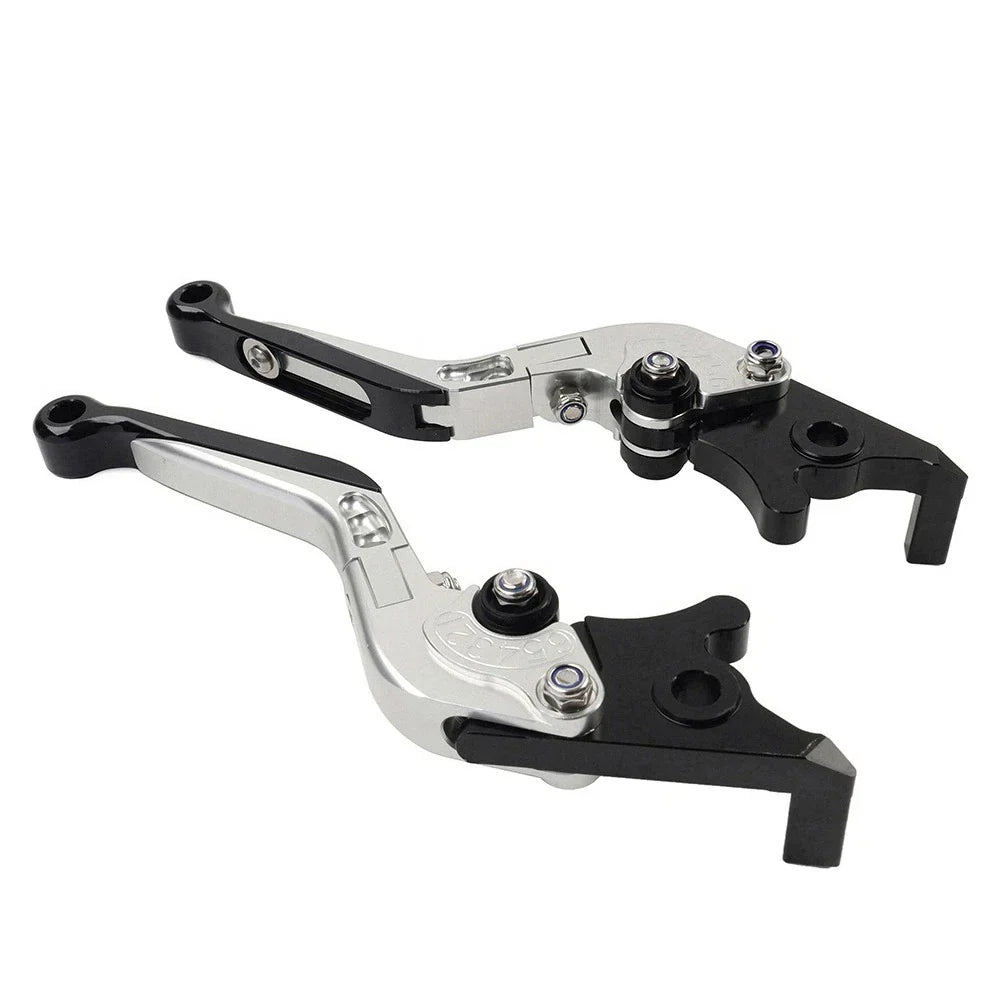 Silver CNC Folding Extendable Brake Clutch Levers for BMW S1000XR (2015-2021)