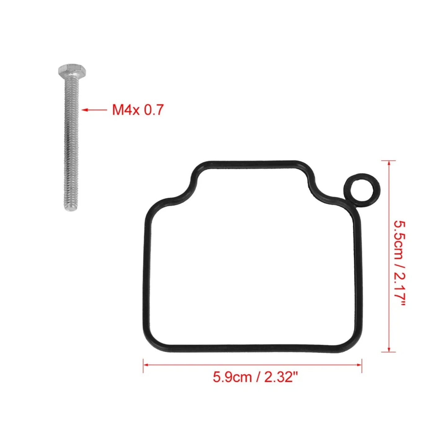 Carburetor Repair Rebuild Kit for Honda TRX300 2x4 (1993-2000)