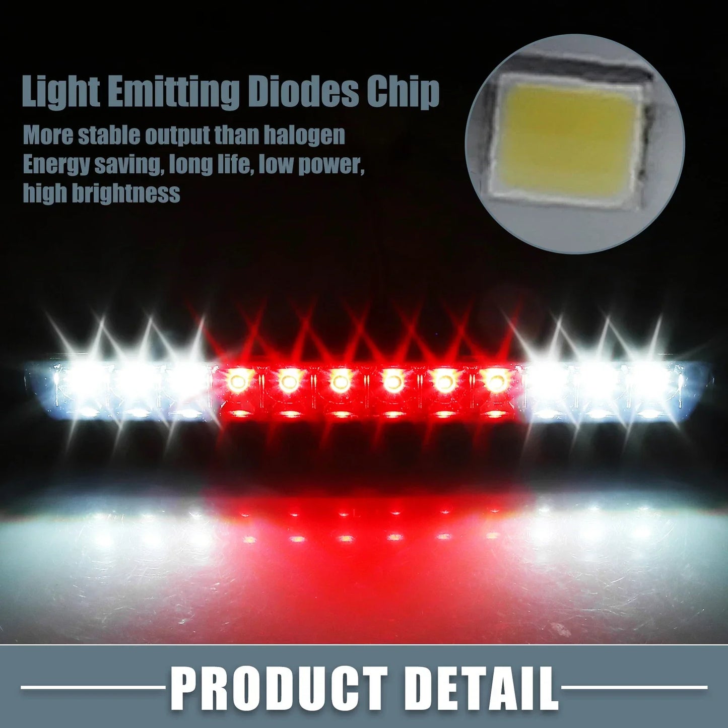 High Mount Stop Light for Dodge Ram 1500/2500 Smoked Lens (2002-2008)