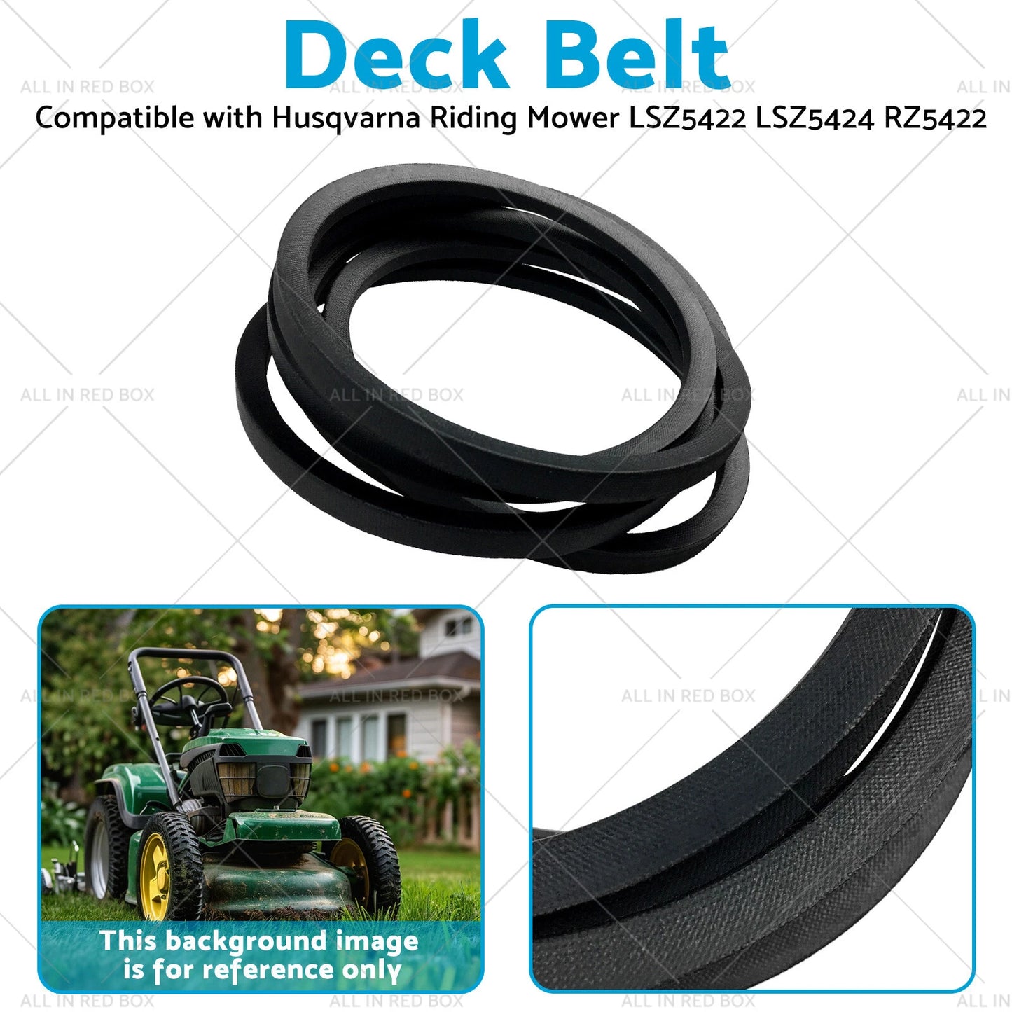 Deck Belt for Husqvarna Riding Mower LSZ5424 LSZ5422 RZ5422