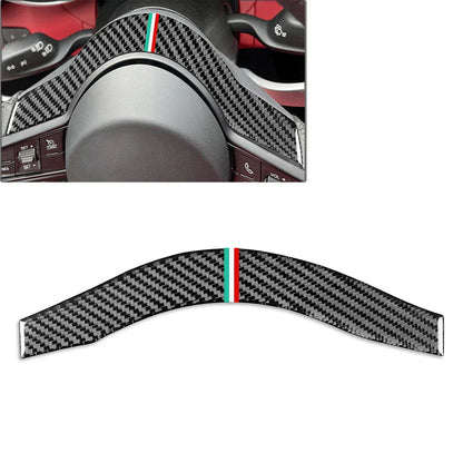Steering Wheel Cover Trim for Alfa Romeo Giulia (2020-2024)