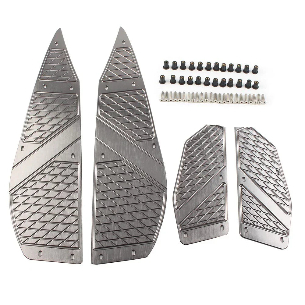 Footrest Pedals for YAMAHA XMAX300 2017-2018, XMAX250 2011-2016 Titanium