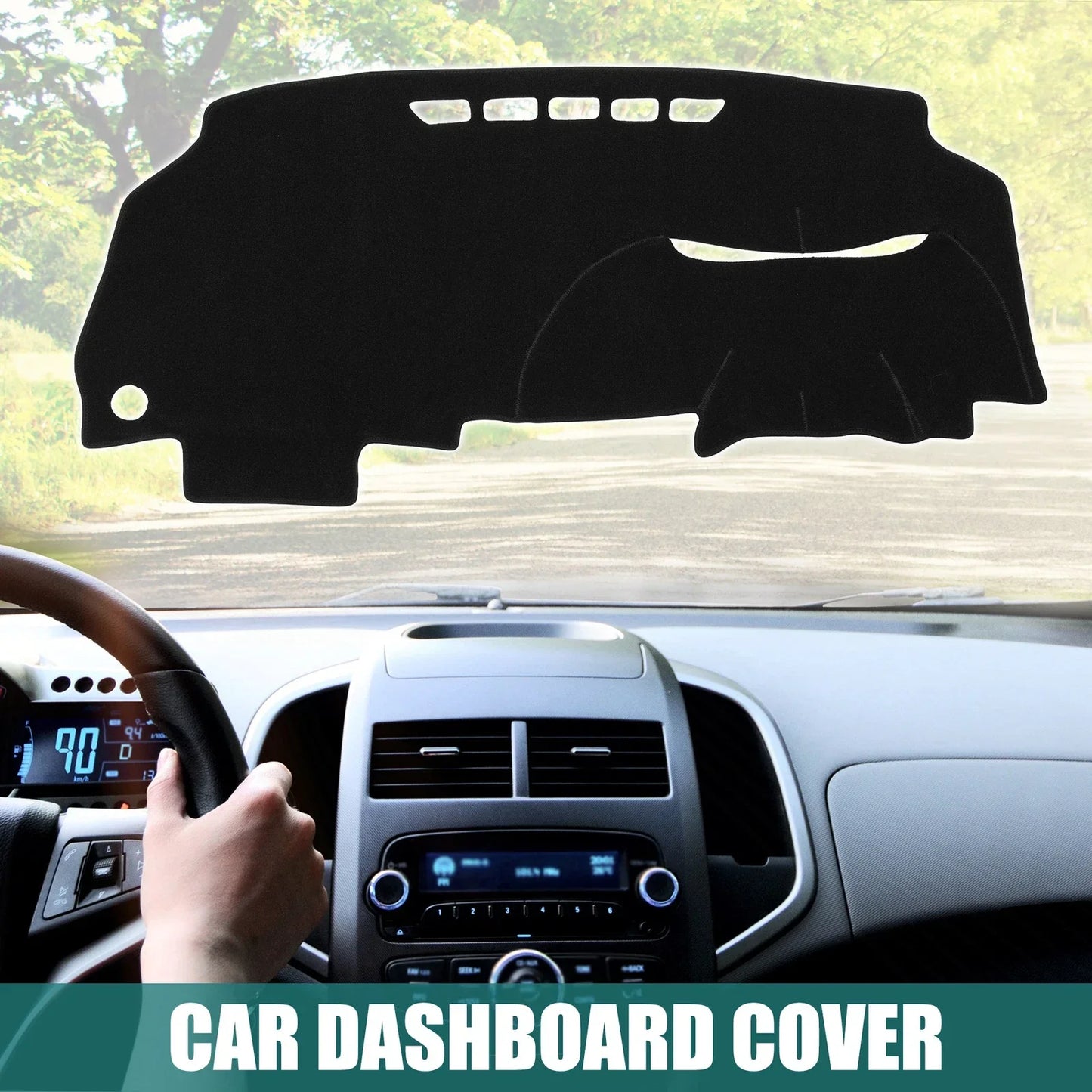 Dashboard Cover for Honda Civic 2006-2011 - Polyester Silicone