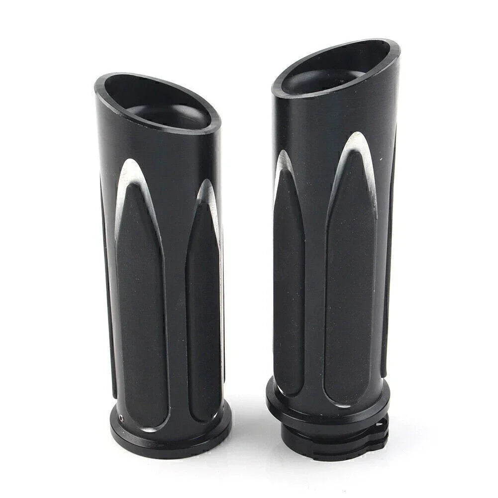 Soft Touch Hand Grips for Harley Touring Street Road Glide Electra Glide