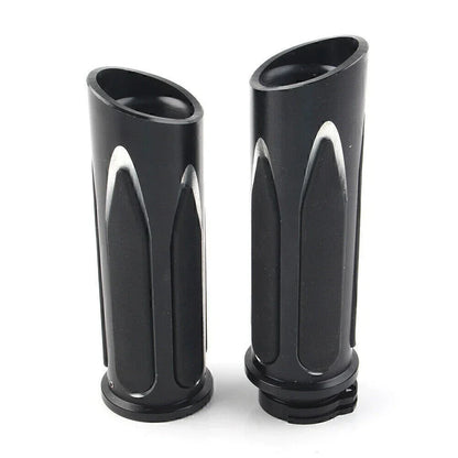 Soft Touch Hand Grips for Harley Touring Street Road Glide Electra Glide