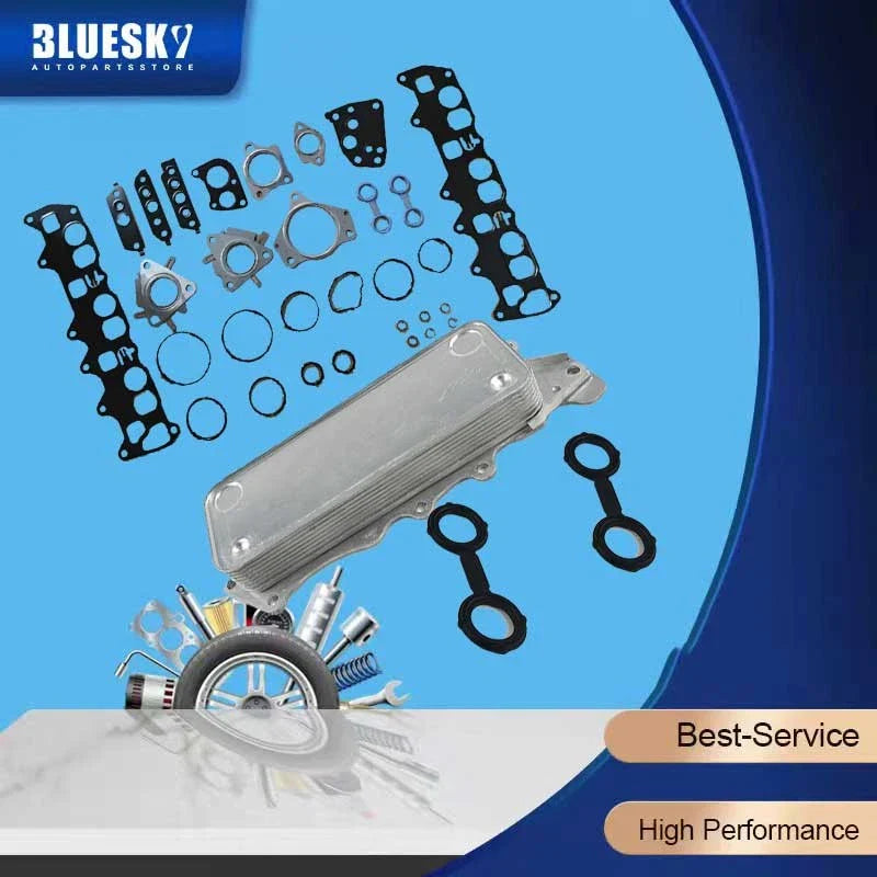 Oil Cooler & Intake Gasket Set for Jeep Grand Cherokee WH WK 3.0L (2005)