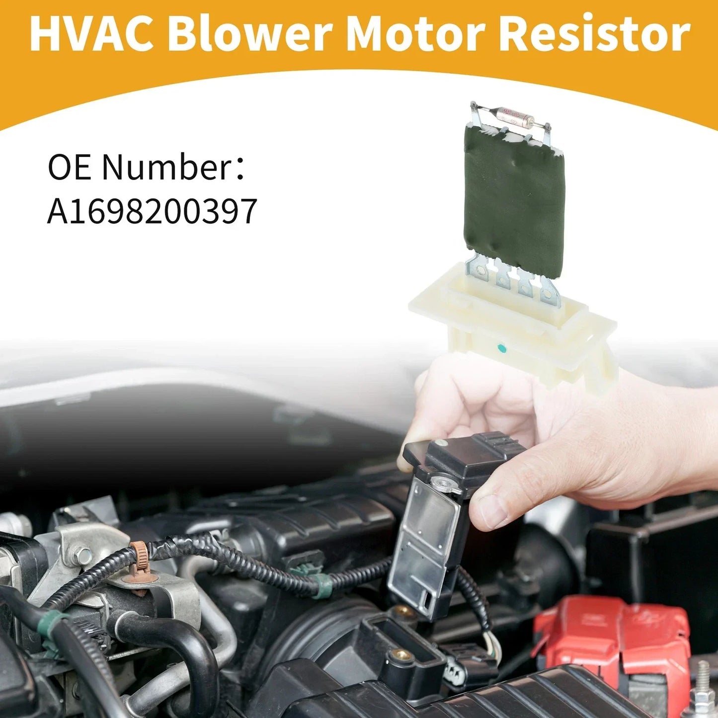 Blower Motor Resistor for Mercedes-Benz W169 (2005-2012)