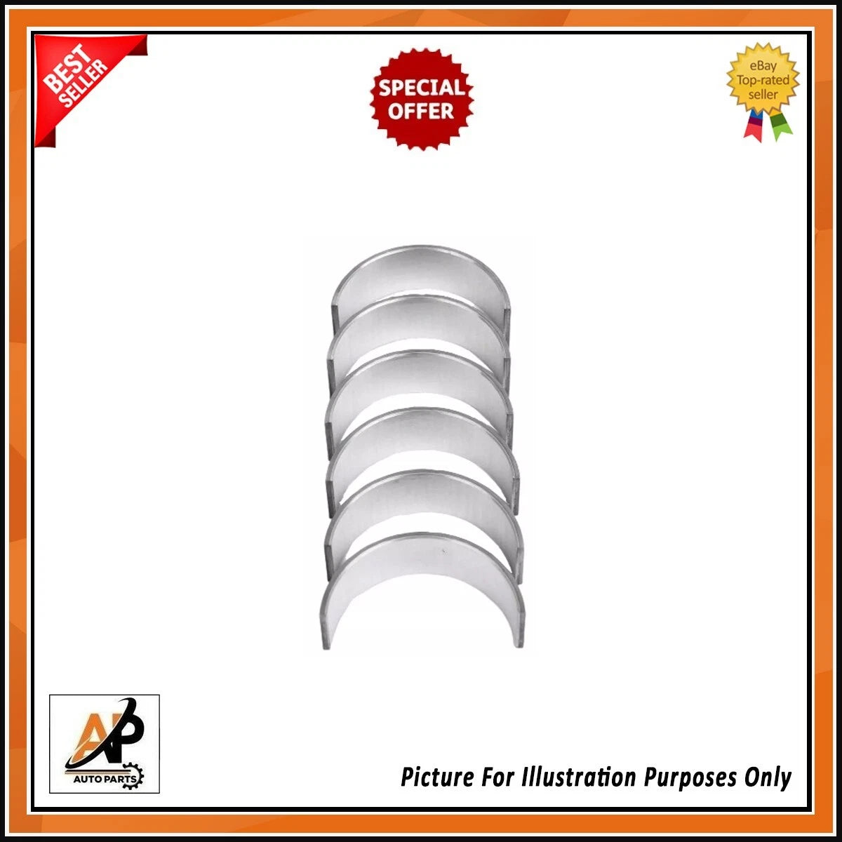 Big End Conrod Bearing 0.50 Replacement for Ford 1.0 EcoBoost (2012–2020)