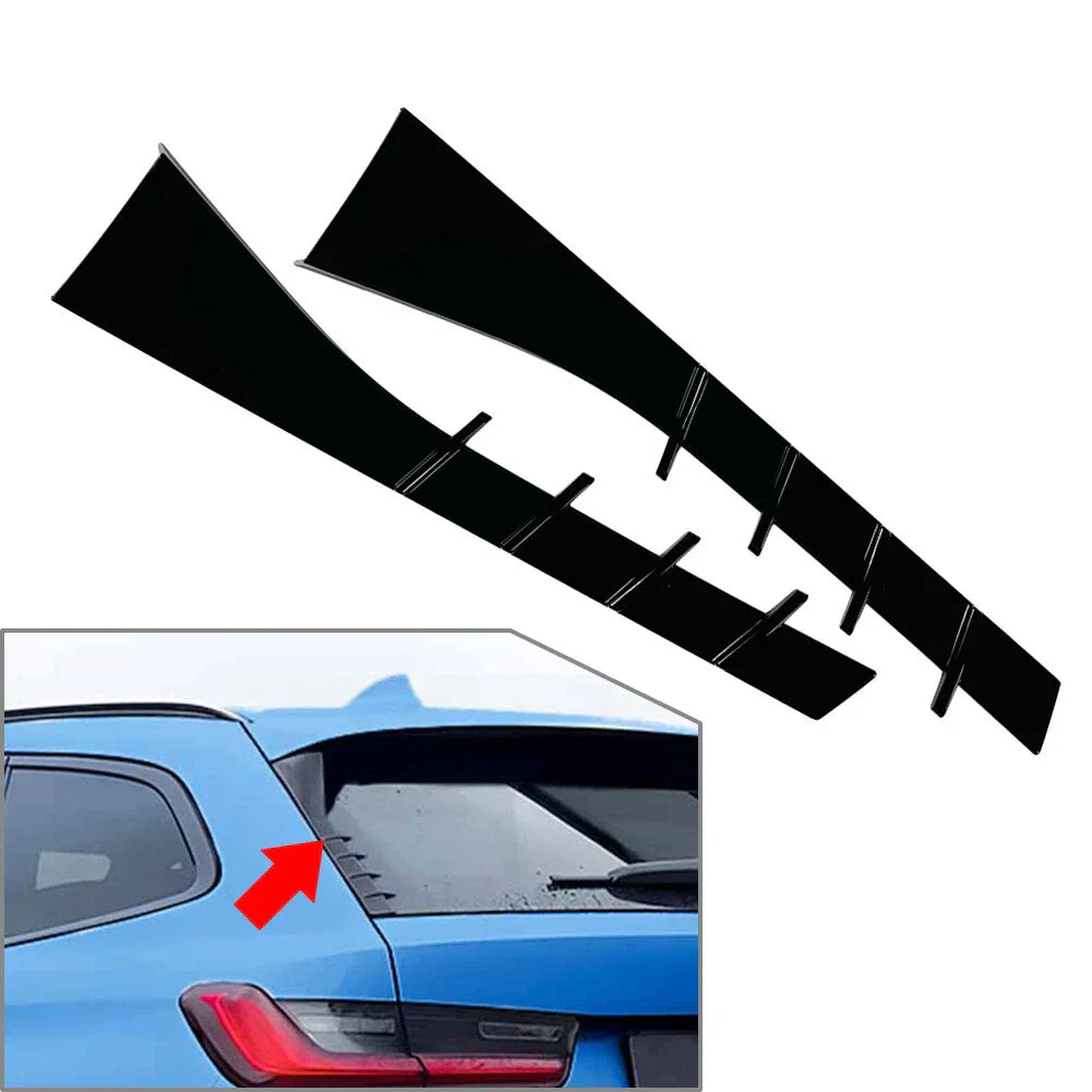 Black Rear Window Spoiler Wing Lip for BMW 3 Series G21 (2019-2024)