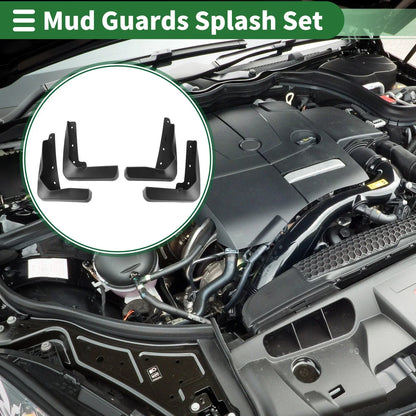 Mud Flaps Splash Guards 1 Set for Lexus GS (2012-2022)