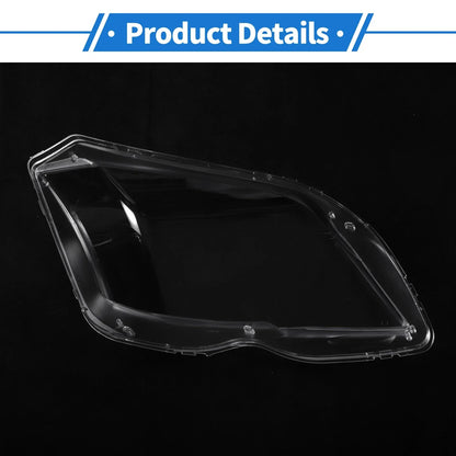 Car Front Left Headlight Lens Cover for Mercedes-Benz GLK (2009-2012)
