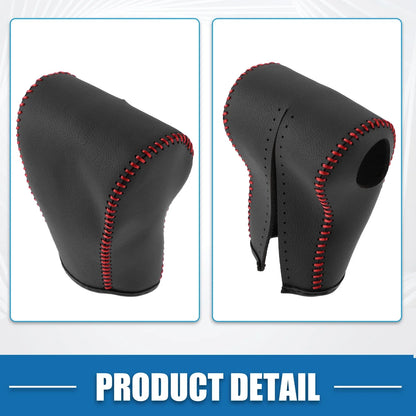 Gear Shifting Knob Cover for Hyundai Tucson 2006-2013 - Automatic Trim Black Red