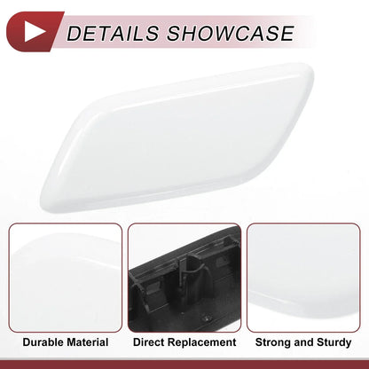 Front Left Washer Nozzle Cover for Lexus LX570 (2013-2015) - White 1 x Cap