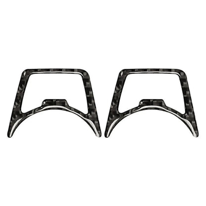 Carbon Fiber Headlight Switch Trim Sticker for Ford F150, Mustang, Explorer (2014-2023)