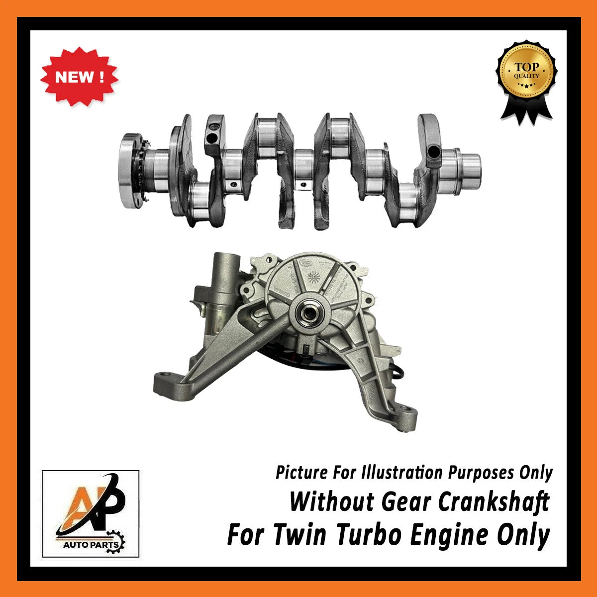 Crankshaft and Oil Pump Kit OEM for Land Rover Range Rover (2013–2016)