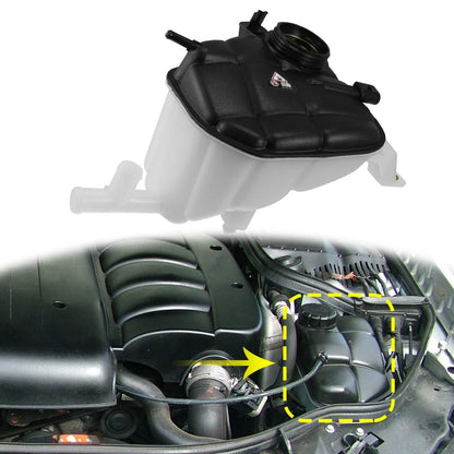 Coolant Radiator Reservoir Tank for Mercedes-Benz GL450 GL550 ML550 (2007-2012)