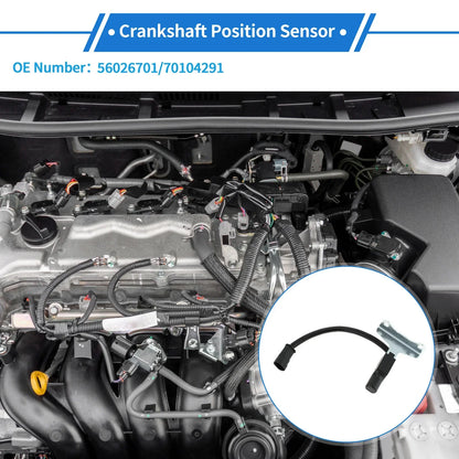 Crankshaft Position Sensor for Dodge B150 3.9L 5.2L (1990-1993) 1 x Pc