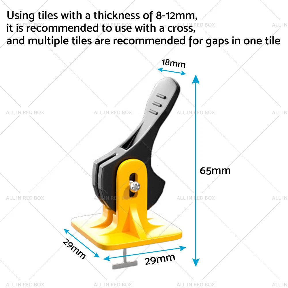 50PCS Tile Leveling Spacers for Floor & Wall Tiling System Tools