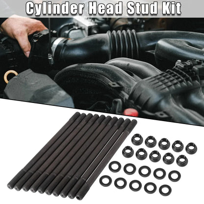 Cylinder Head Stud Kit for Honda Prelude 2.2L H22 H22A4 H23A H23A1 VTEC (1992-2001)