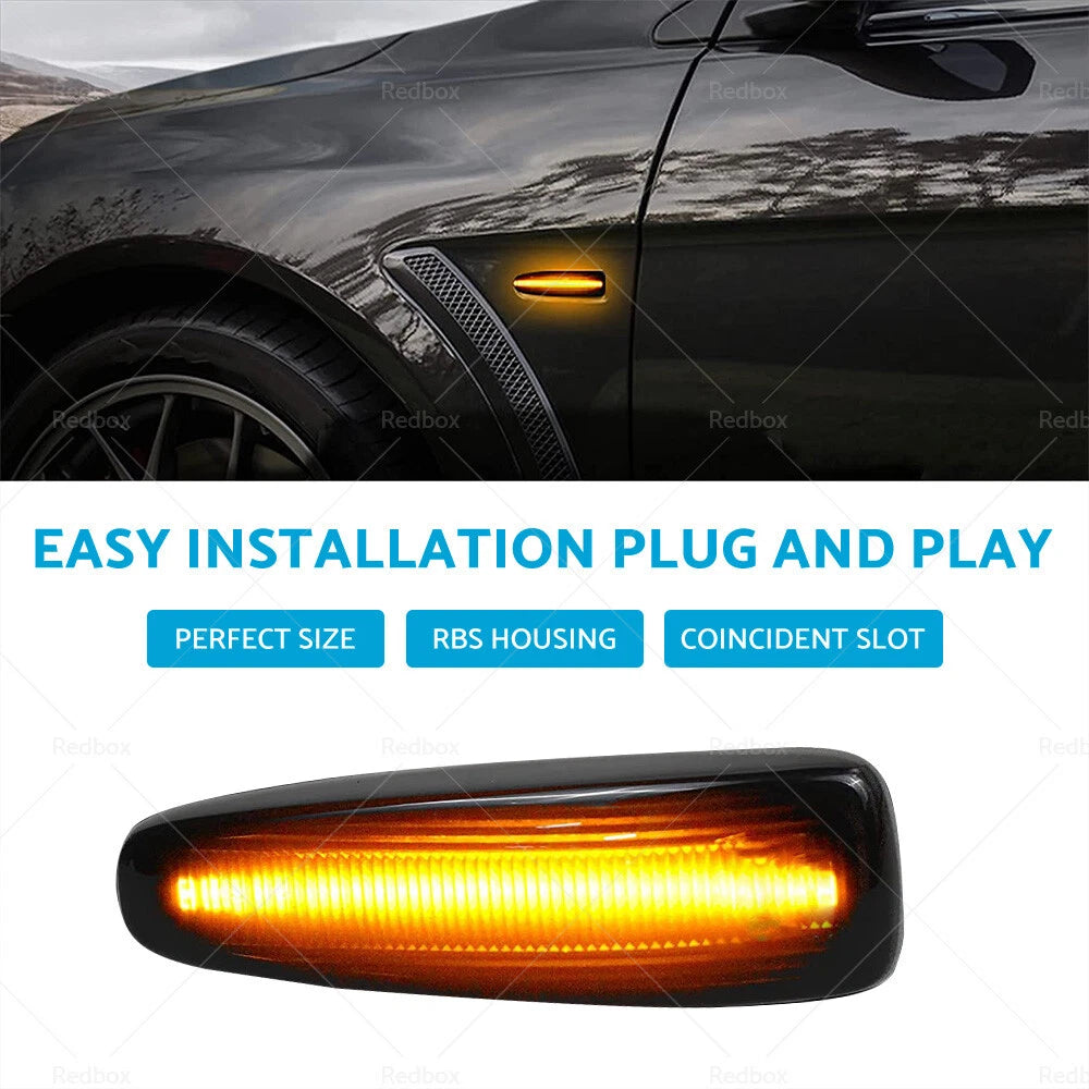 LED Side Marker Indicator Light for Mitsubishi Lancer Evolution Mirage (2003-2015)