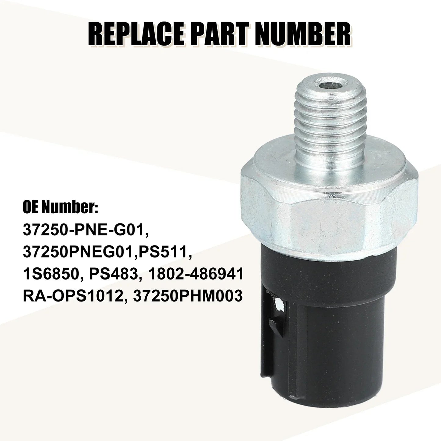 Engine Oil Pressure Sensor for Acura RDX, RSX, Honda Accord, City (2007-2023)