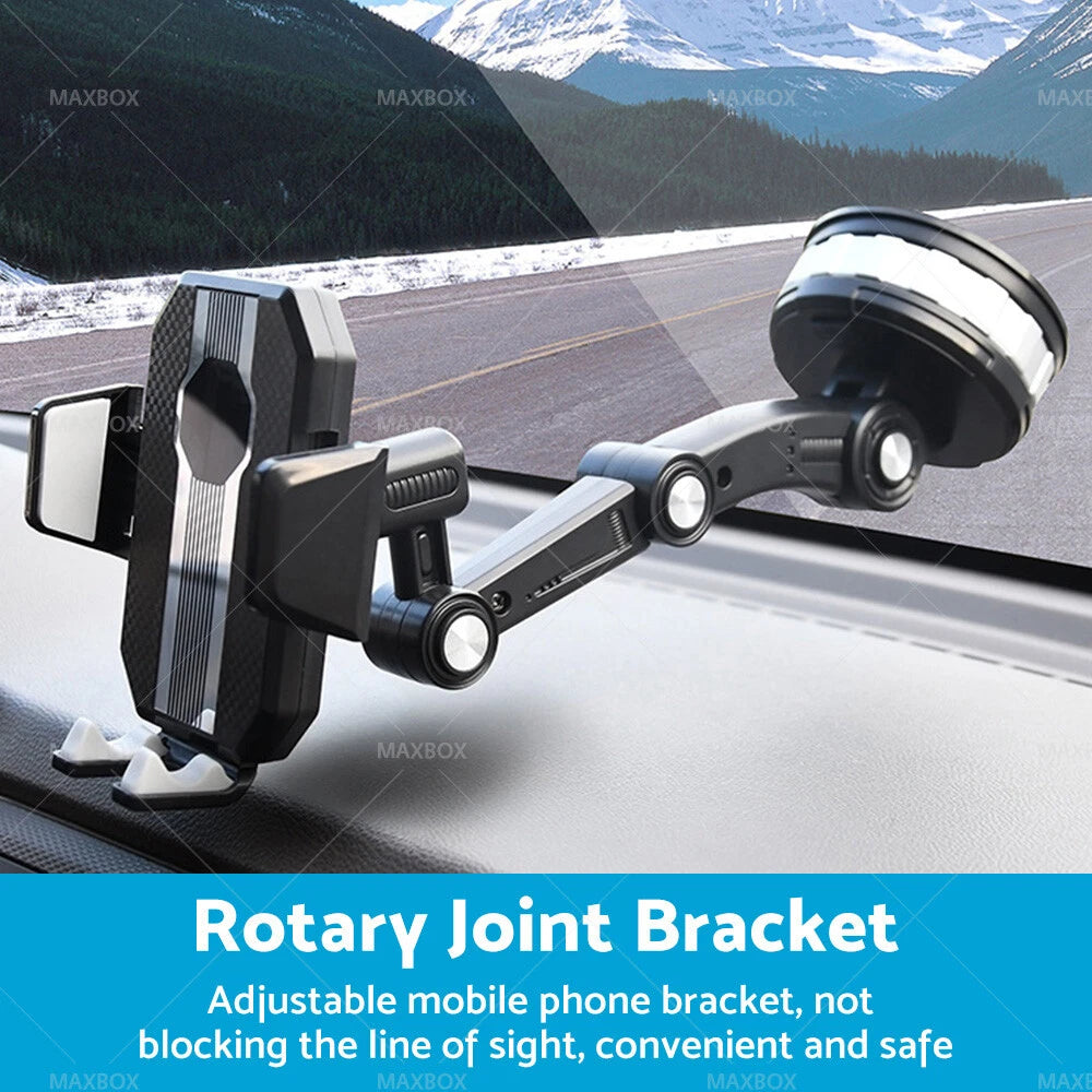 360° Universal Car Dash Mount Holder for Mobile Phone GPS Dashboard Truck