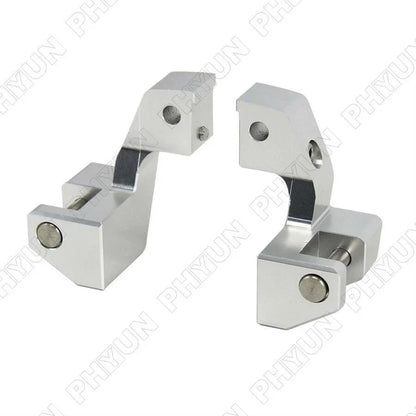 Motorbike Passenger Footrests Lowering Kit Silver for BMW R 1200 RT LC 1250 RT