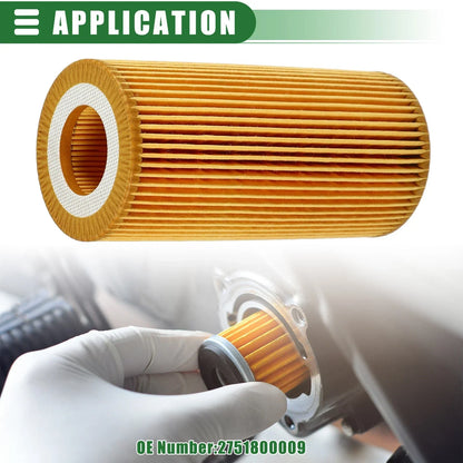 Engine Oil & Fuel Filter Set for Mercedes C216 W221 (2007-2013)