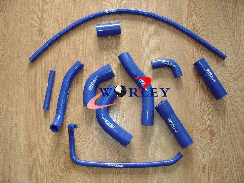 Blue Silicone Radiator Hose Kit for Yamaha YZF R6 (2006-2007)