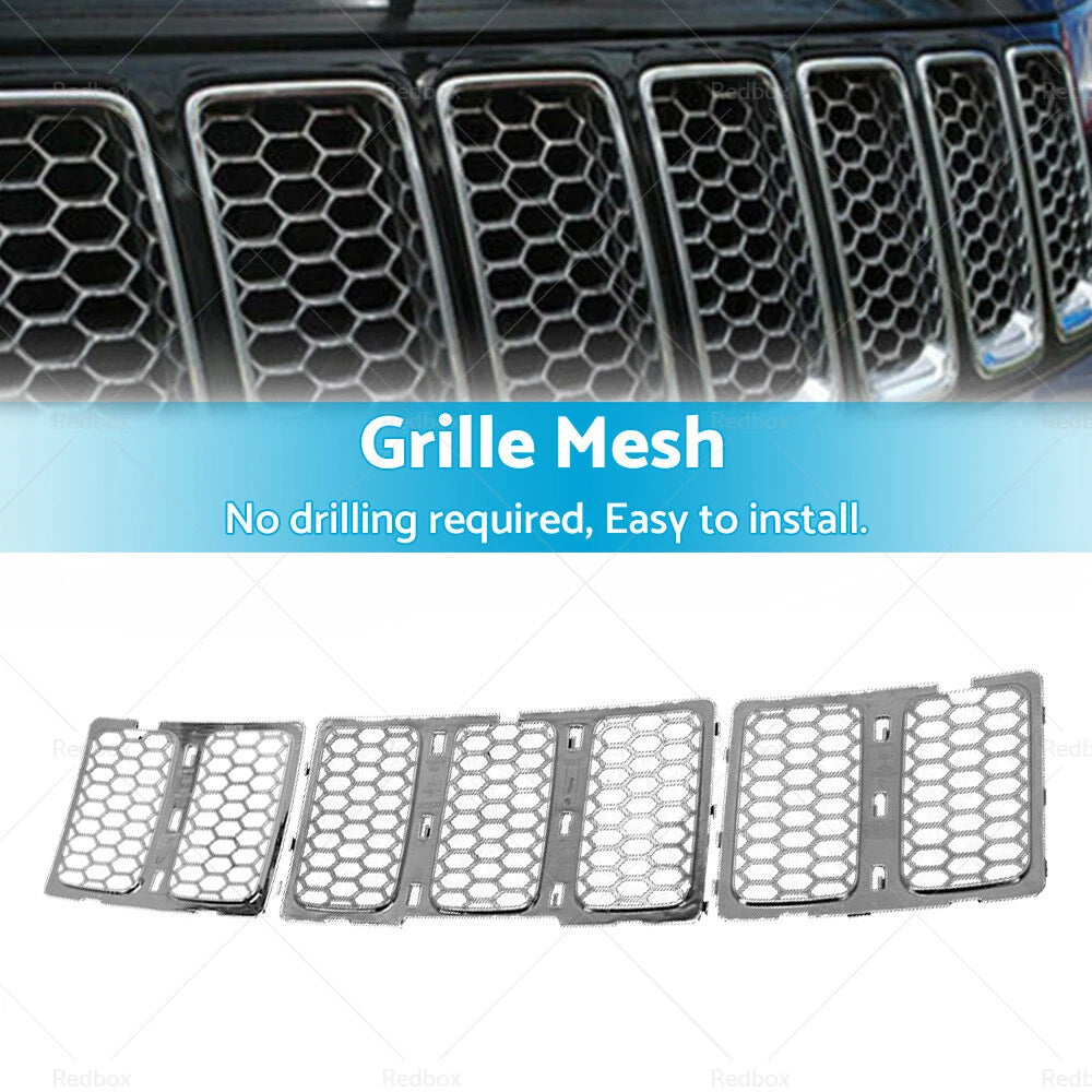 Front Grill Mesh Cover for Jeep Grand Cherokee (2014-2016)