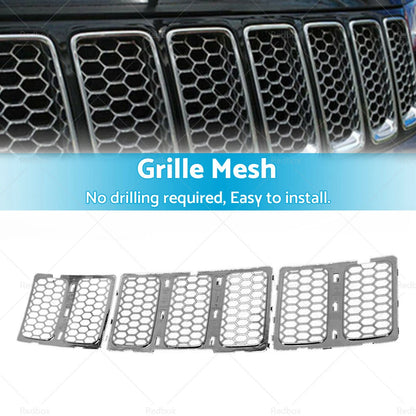 Front Grill Mesh Cover for Jeep Grand Cherokee (2014-2016)