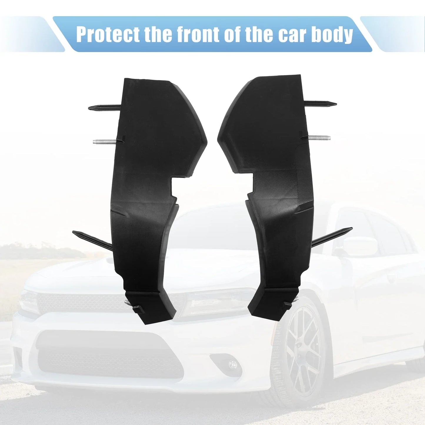 Bumper Support Bracket Cover Kit for Dodge Challenger (2015-2021)