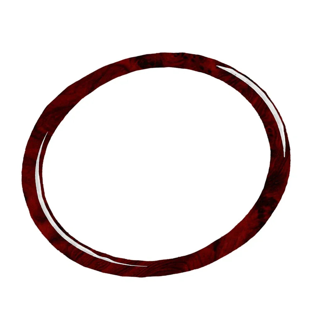 Water Cup Holder Ring Cover Trim for BMW 3 Series E36 (1994-1996) Red Wood Grain