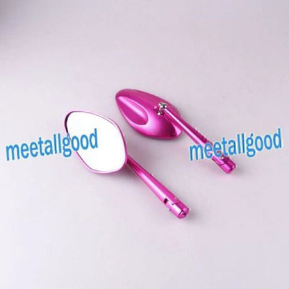 Rear View Side Mirrors  Universal 6 Colors Left & Right