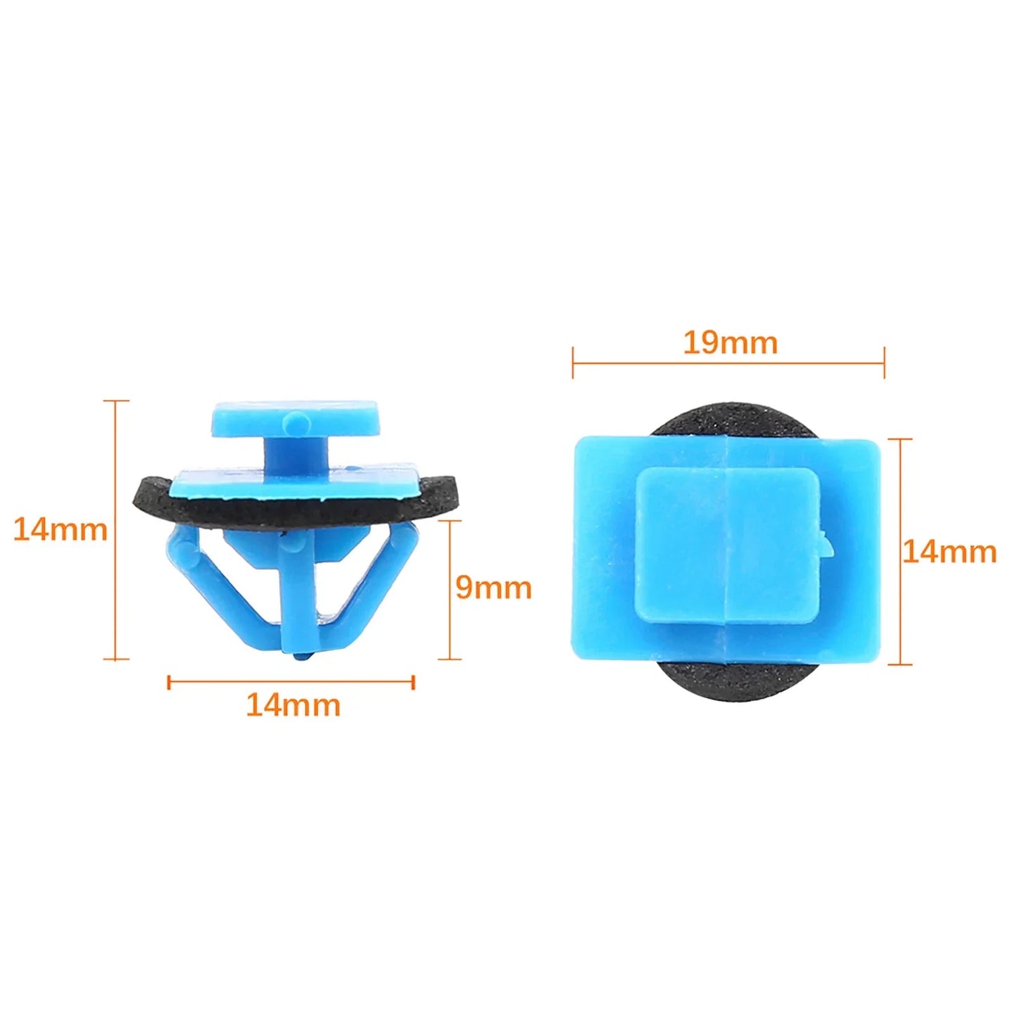 Plastic Rivets 30 x for Hyundai